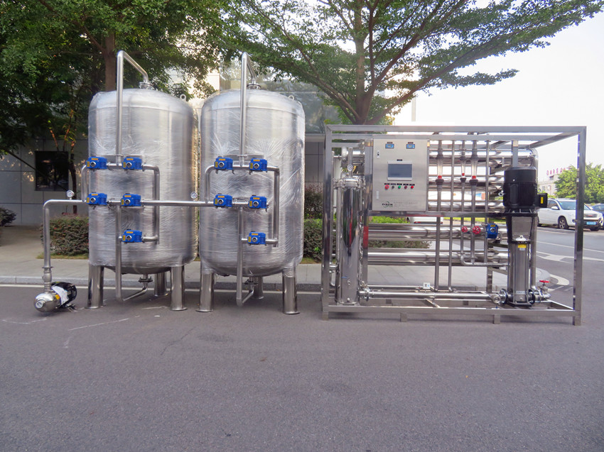8T/H雙級反滲透純化水設備/制藥用純化水設備 達到GMP標準
